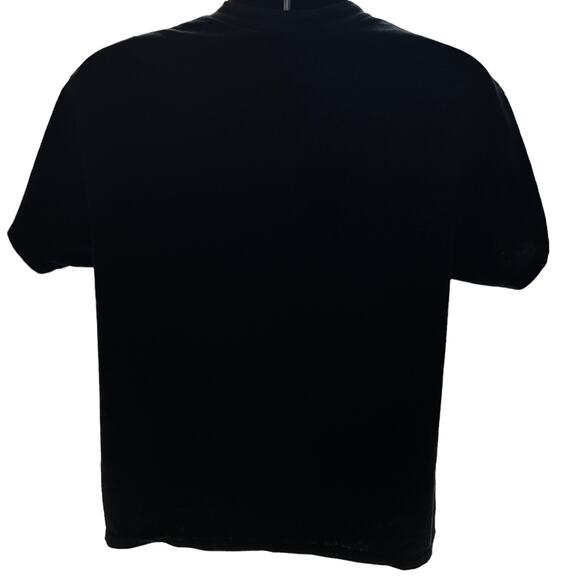 Disney Nightmare Before Christmas Jack Skellington Face on Black Shirt Halloween - Picture 7 of 10